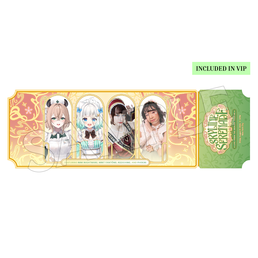 Skyline Serenade Commemorative Ticket